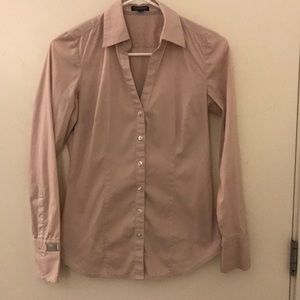 Express lavender button down